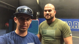 Wrestling Practice with Tito Ortiz and Chris Cyborg - Live 