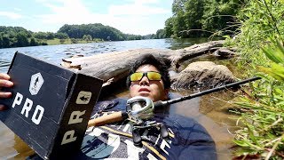 Physically EXTREME 5-Lake Fishing Challenge!!! (95 Degress + Heat Stroke + NO Car)