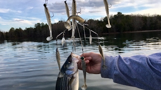 Most ABSURD Fishing Lure?? The "Chandelier" Alabama Rig -- 9 Swimbaits