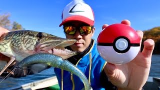 Halloween FISHING --- The Quest to Become a Pokemon Master!