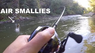 Fishing at its Finest!!! Wading for SMALLMOUTH Bass