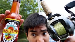 Ghost Pepper Fishing Challenge!!!
