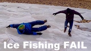 First Ever Ice Fishing Trip... NEVER AGAIN (uncensored)