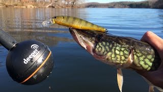Late Fall Reservoir Fishing with a Deeper Smart Fishfinder