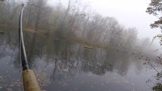 Foggy Fall Bass Fishing in Maryland