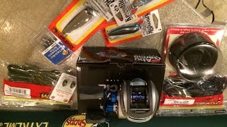 Bass Pro Shops Rod/Reel/Tackle Unboxing 7/5/15