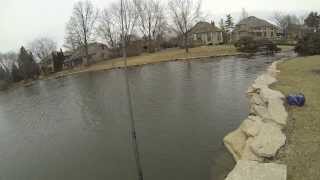 Catching Bass on Chatterbaits in 20 Degree Weather