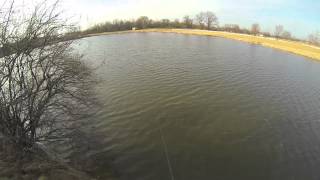 Ice-out Bassin with Chatterbaits and Rattletraps in Columbus, OH