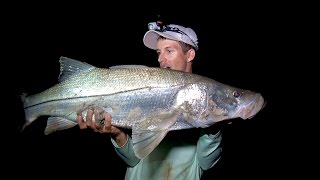 Fishing for Monster Snook from the Beach