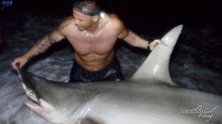 Extreme Beach Shark Fishing!