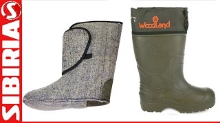Обувь ЭВА для зимней рыбалки и охоты. Советы по выбору, уходу обувь ЭВА Woodland
