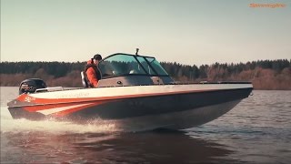Испытания скоростных характеристик катера SL 535