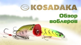 Обзор воблеров Kosadaka Flash XS и Kosadaka Sol poper