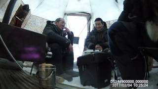 Russia +18 якутские рыбацкие байки - "первая в мире якутская жерлица" Yakutia