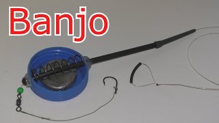 Как сделать кормушку "Banjo" для илистого дна? Монтаж in- line. My fishing.
