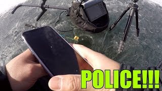 POLICE CALL ME TO SEE IF I DIED WHILE ICE FISHING??? (Please help)