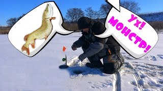 Решил проветрить свои жерлицы - ох и набегался! Зимняя рыбалка на жерлицы 2018