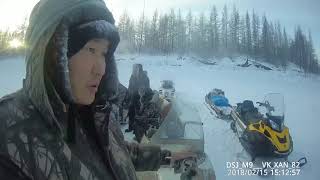 Тур в Якутию, путь к месту рыбалки! Fishing tour in Yakutia.