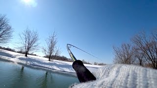 Удачно открыли сезон по спиннингу!! Первые щуки в марте. Рыбалка 2018.