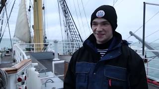 Учебное парусное судно «Крузенштерн»: прохождение Ла-Манша