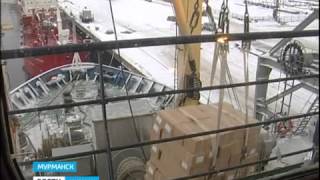 Траулер "Янтарный" доставил в Мурманск первые 3350 тонн мойвы
