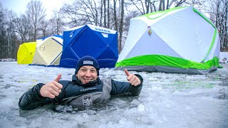 ЛУЧШИЕ палатки для ЗИМНЕЙ РЫБАЛКИ, отдыха и туризма! Обзор, сравнение, плюсы/минусы. Первый лед 2020