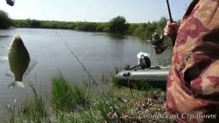 Рыбалка на щуку и карася на реке Каргат.