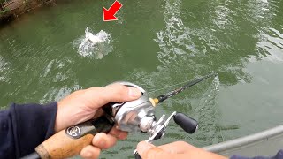 This CLASSIC Lure NEVER Fails to Catch BIG FISH!!! (Jon Boat Bass Fishing)