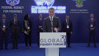 Церемония открытия IV Международного рыбопромышленного форума 2021