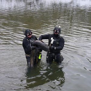 через три часа ледяной нырялки