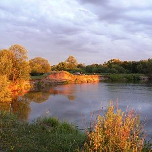 Колдаис, утро на рыбалке.