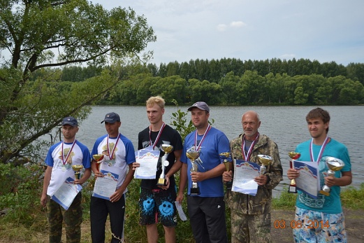 Кубок Пензенской области по ловле карпа 31.07–03.08.2014 :: Орловский (Кучки)