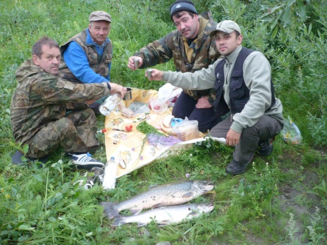 Первый улов